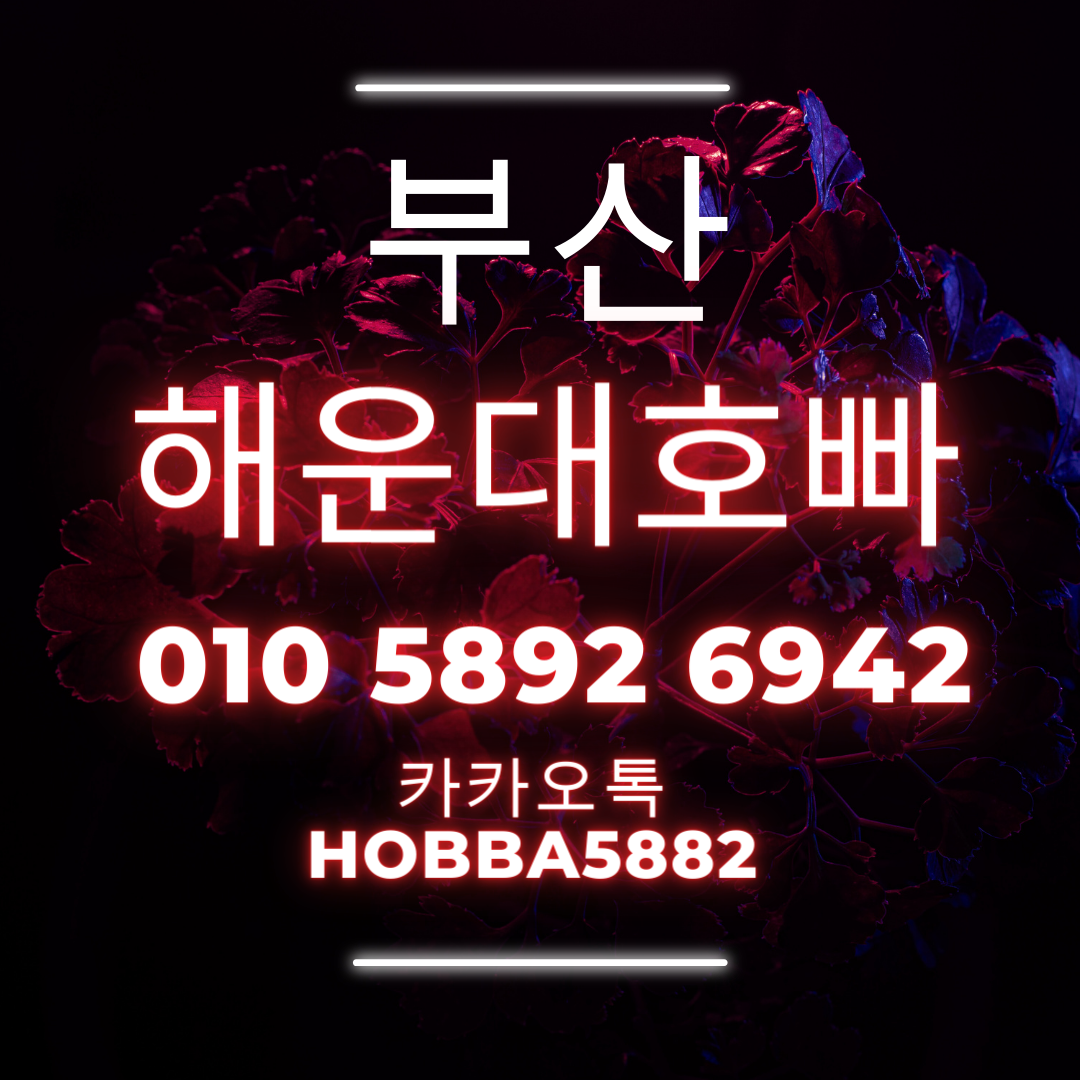 부산호빠 해운대호빠 호스트빠 호스트바 호뻐 깐따삐야 정빠